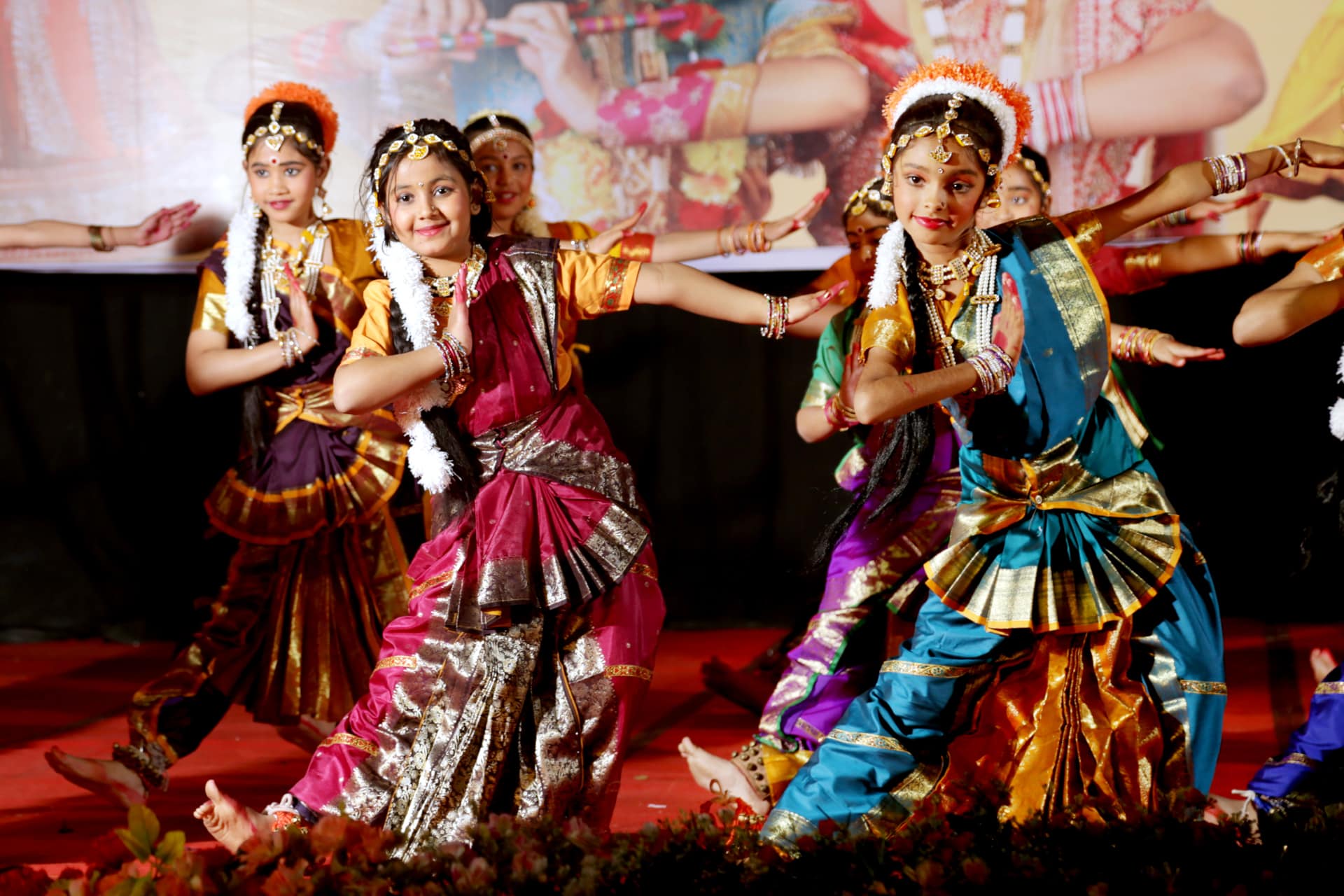 Students of Shivam Natyalaya Dance Classes