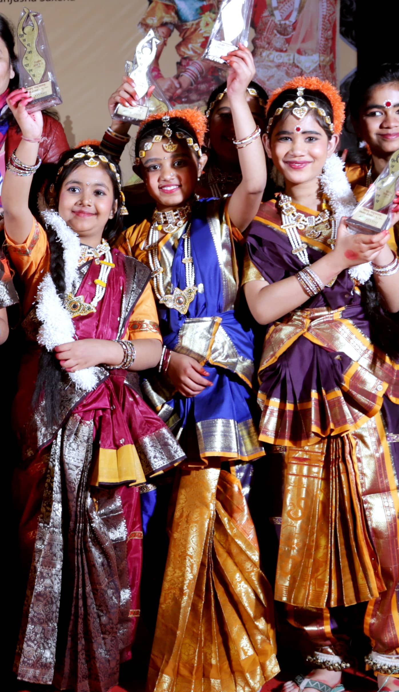 Students of Shivam Natyalaya dance classes
